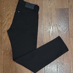 H&M Men's Jet Black Skinny Jeans, 31/32, NWOT